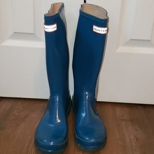 Teal Hunter's Boots, 6 Men's/7 Women's